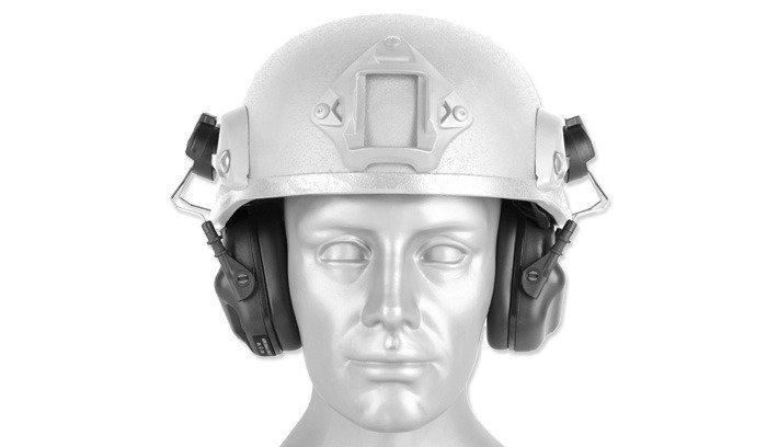 Earmor - Hearing Protection Earmuff for Helmets M31H Mod 1 - Black (для страйкбола) 16763 фото