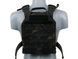 Штурмовий Plate Carrier (плитоноска) з аналогом пластин - Multicam Black [8FIELDS] (для страйкболу) M51611027-1-MB фото 4