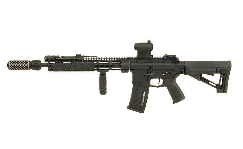Набор защитных накладок для цевья Key-Mod Type B - Black [Big Dragon] (для страйкбола) BD4150 фото
