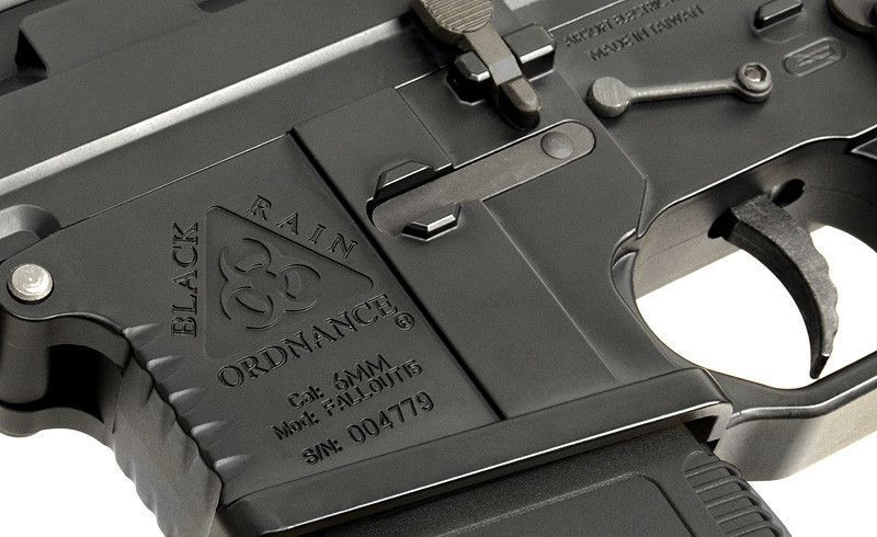 Black Rain Ordnance CQB - Black [King Arms] (для страйкболу) KA-AG-197-BK фото