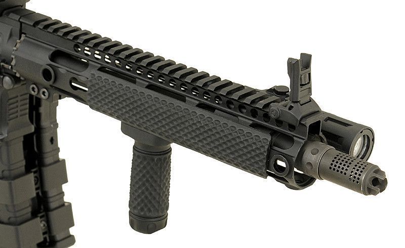 Набор защитных накладок для цевья Key-Mod Type B - Black [Big Dragon] (для страйкбола) BD4150 фото