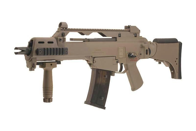 Аналог автоматичної гвинтівки SA-G12V EBB - tan [Specna Arms] (для страйкболу) SPE-01-023592 фото