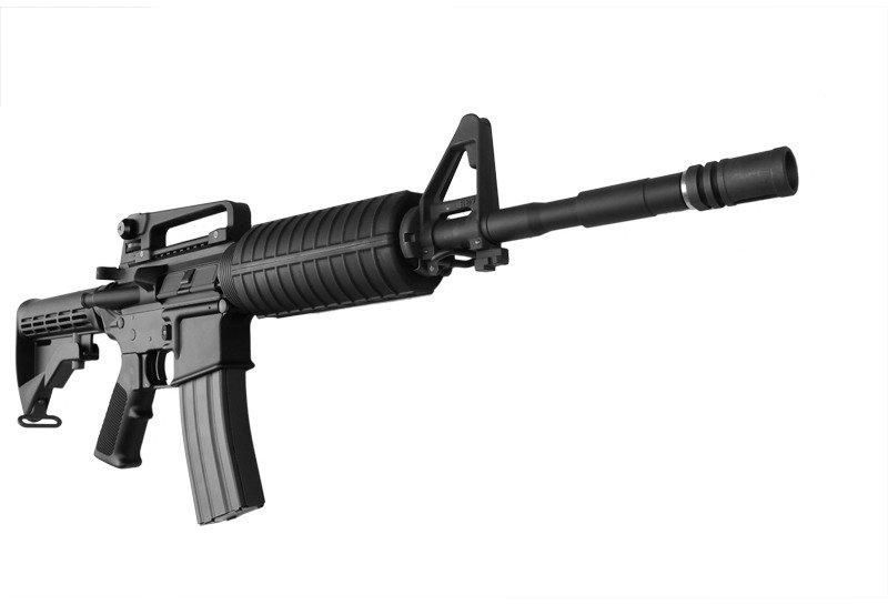Страйкбольный аналог karabinka szturmowego WE M4A1 Open Bolt - CZARNA [WE] (для страйкболу) WET-02-001804 фото