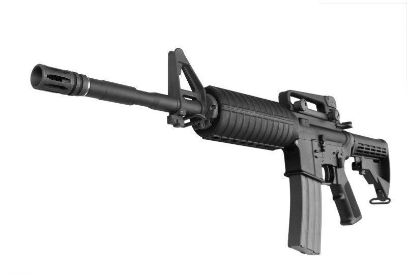 Страйкбольный аналог karabinka szturmowego WE M4A1 Open Bolt - CZARNA [WE] (для страйкболу) WET-02-001804 фото
