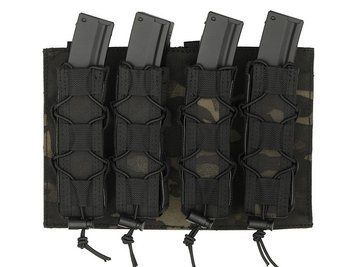 Подсумок для магазинов Quick Quad MOLLE MP5/SMG - MULTICAM BLACK [8FIELDS] M51613230-MB фото