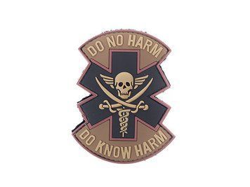 Нашивка DO NO HARM PVC 4 [Emerson] (для страйкбола) EM5541C фото