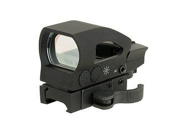Celownik kolimatorowy Tactical 4 Reticle Sight mod.2 - Czarny [ACM] (для страйкболу) M51615224 фото
