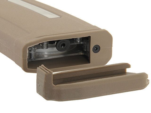 Polimerowy magazynek Flash Hi-Cap na 300 kulek do serii AR-15/M4 - Dark Earth [BattleAxe] (для страйкболу) FBP1850 фото
