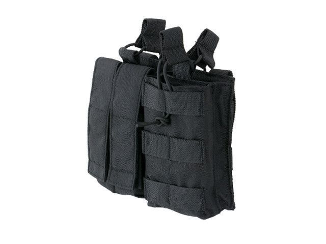 Podw&oacute;jna ładownica karabinowo-pistoletowa 5,56/9mm - Black [8FIELDS] (для страйкбола) M51613142-BK фото