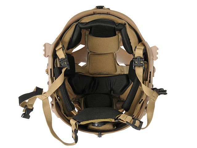 Kask taktyczny EXF Bump - Dark Earth [FMA] (для страйкболу) TB1044-DE фото
