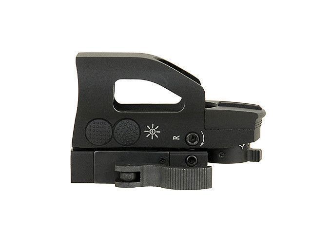 Celownik kolimatorowy Tactical 4 Reticle Sight mod.2 - Czarny [ACM] (для страйкболу) M51615224 фото