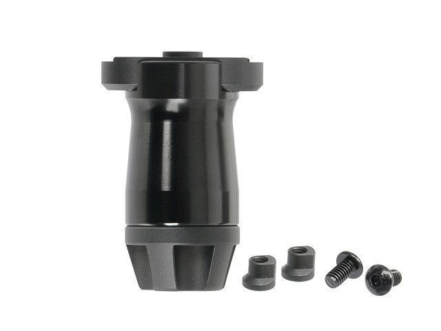 Алюминиевая короткая ручка прямая Key-Mod - Black [Kublai] (для страйкбола) AS.G107-BK фото
