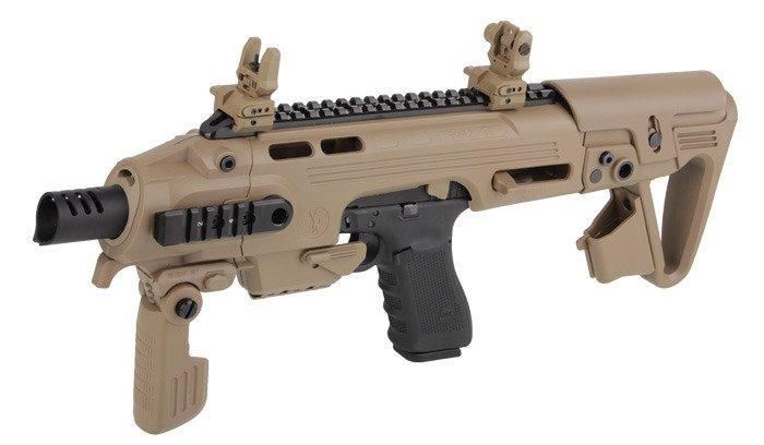 ASG - Airsoft G1 RONI Conversion for Glock 17 / 18C / 19 - Desert - 17949 (для страйкболу) 19627 фото
