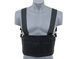 Легке розвантаження chest rig з еластичними підсумкими - Black [Emerson] (для страйкболу) EM2390 фото 1