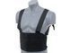 Легке розвантаження chest rig з еластичними підсумкими - Black [Emerson] (для страйкболу) EM2390 фото 2
