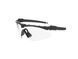 Очки тактические &ndash; BLACK/CLEAR [GFC Tactical] MA-69-BK-L фото 1