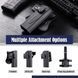Кобура страйкбольная для левши G17/G19/G18 - Black [Amomax] AM-GAGL фото 10