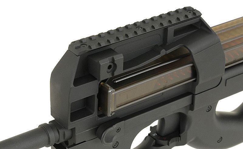 Пістолет-кулемет FN P90 CM.060A з подовженим стовбуром [Cyma] (для страйкболу) FB2935 фото