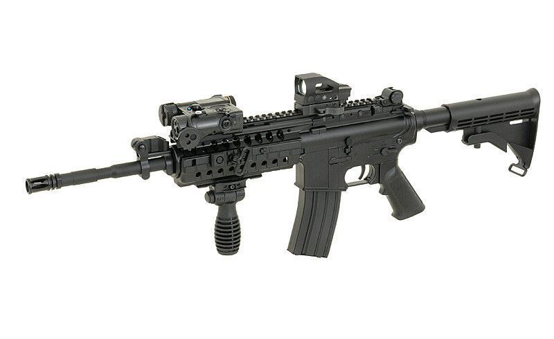 Celownik kolimatorowy Tactical 4 Reticle Sight mod.2 - Czarny [ACM] (для страйкболу) M51615224 фото