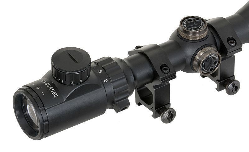 Celownik optyczny 3-9X50AOEG - Black [PCS] (для страйкбола) CL1-0323 фото