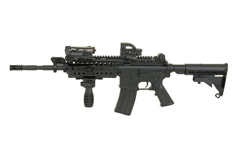 Celownik kolimatorowy Tactical 4 Reticle Sight mod.2 - Czarny [ACM] (для страйкболу) M51615224 фото