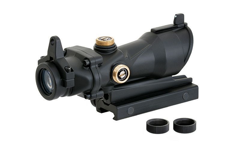 Компактний оптичний приціл 4x32 &mdash; Black [Aim-O] (для страйкболу) AO5310-BK(008413) фото