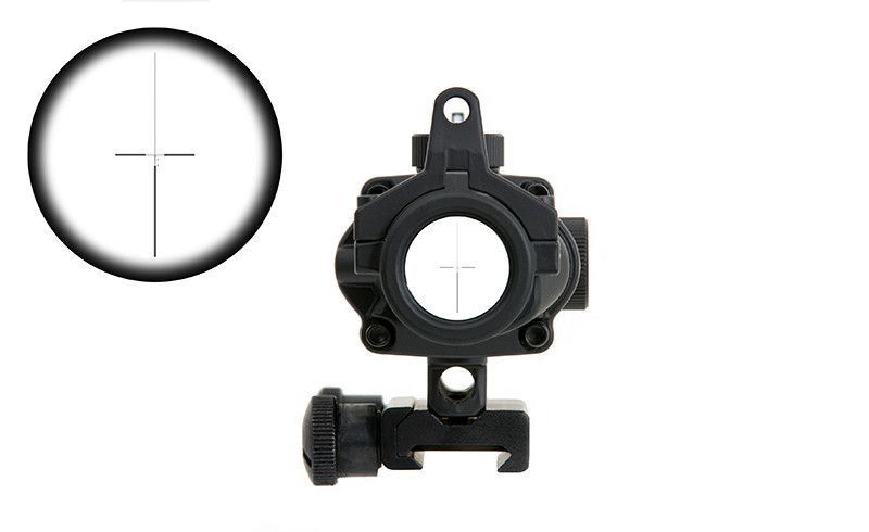 Компактний оптичний приціл 4x32 &mdash; Black [Aim-O] (для страйкболу) AO5310-BK(008413) фото