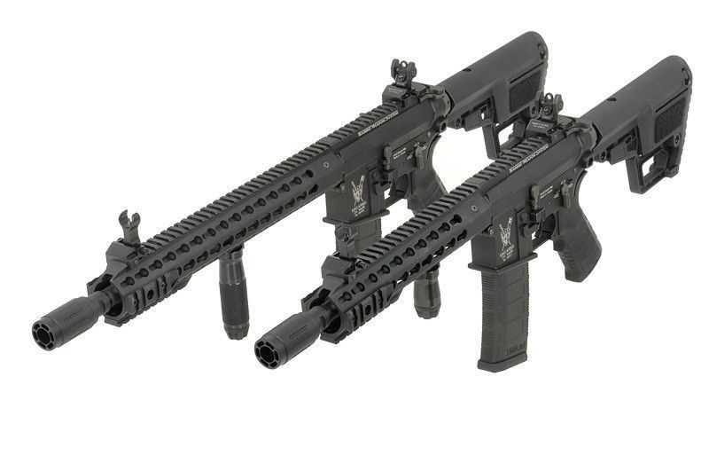 Алюминиевая короткая ручка прямая Key-Mod - Black [Kublai] (для страйкбола) AS.G107-BK фото