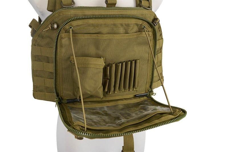 Жилет тактичний (розвантажувальний) Navigator Chest Rig - olive [GFC Tactical] (для страйкболу) GFT-18-016381 фото