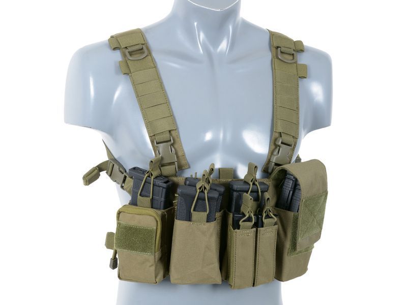 Buckle Up Chest Rig V2 - Olive [8FIELDS] (для страйкбола) M51611041-1-OD фото