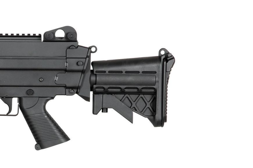 Страйкбольный аналог karabinu maszynowego H. M. G. MK46 - czarna [A&K] (для страйкболу) AIK-01-028618 фото