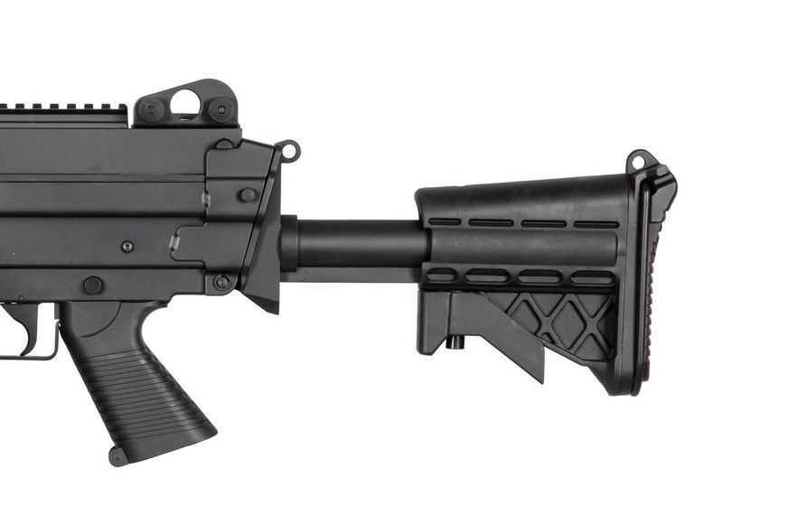 Страйкбольный аналог karabinu maszynowego H. M. G. MK46 - czarna [A&K] (для страйкболу) AIK-01-028618 фото