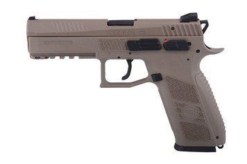 Страйкбольный пистолет CZ P-09 - dark earth [ASG] (для страйкбола) ASG-02-010562 фото