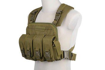 Жилет тактичний (розвантажувальний) Commander Chest Rig - olive [GFC Tactical] (для страйкболу) GFT-18-016380 фото