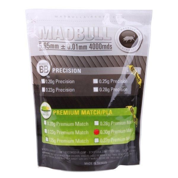 MadBull - Biodegradable BB Pellets - 0.30g - 4000 rds - Premium Match Grade PLA BIO 15781 фото
