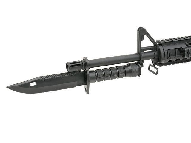 Муляж штик-ножа до приводів M4/M16 &ndash; BLACK [CYMA] (для страйкболу) FBP1741BK фото
