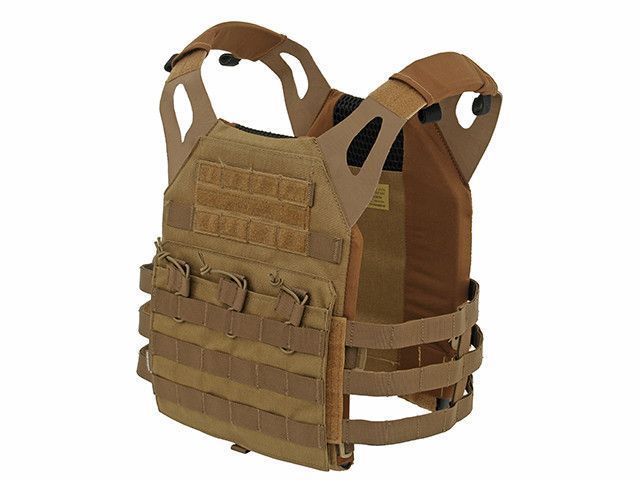 Легкий Jump Plate Carrier с аналогам баллистических пластин - Coyote Brown [Emerson] (для страйкбола) EM7344CB фото