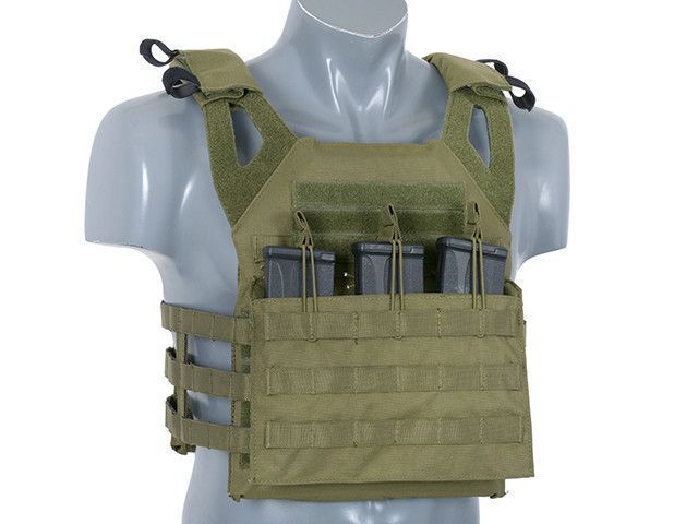 Jump Plate Carrier V2 с аналогам баллистических пластин - Olive [8FIELDS] (для страйкбола) M51611025-2-OD фото