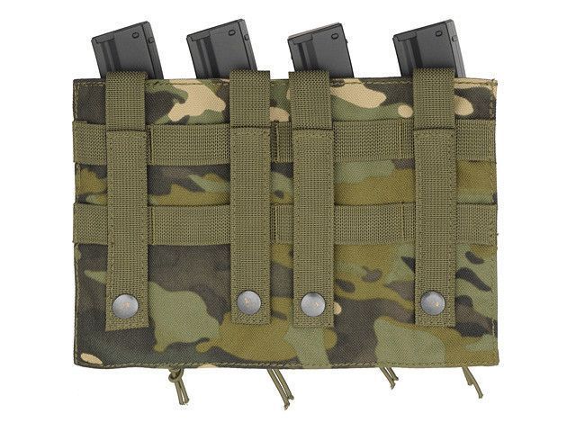 Подсумок для магазинов Quick Quad MOLLE MP5/SMG - Multicam Tropic [8FIELDS] M51613230-MT фото