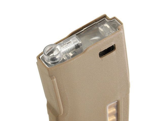 Полимерный магазин Mid-Cap на 150 шаров для серии AR-15/M4 - Dark Earth [BattleAxe]&nbsp;(для страйкбола) FBP1848 фото