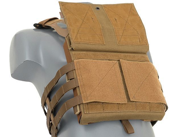 Легкий Jump Plate Carrier с аналогам баллистических пластин - Coyote Brown [Emerson] (для страйкбола) EM7344CB фото