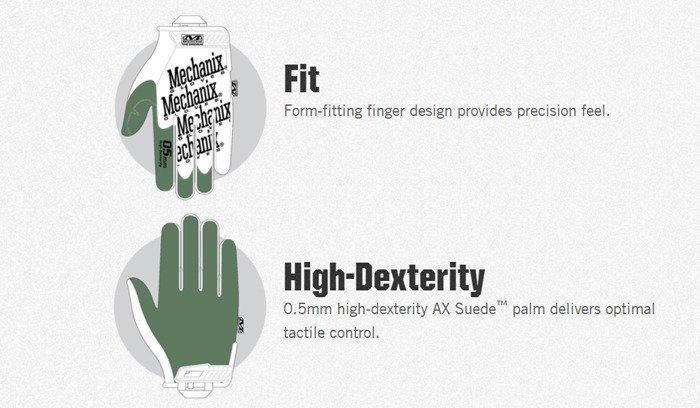 Mechanix - Original 0.5 mm Covert Tactical Glove - Black - HMG-55 16236 фото