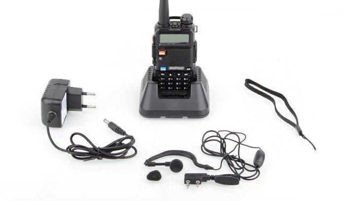 BaoFeng - VHF/UHF UV-5R HT 8W Duobander PTT Radio - 1800 mAh (для страйкбола) 19350 фото