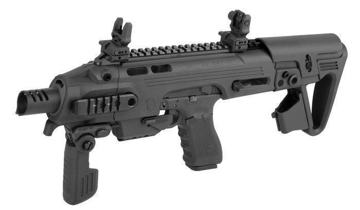 ASG - Airsoft G1 RONI Conversion for Glock 17 / 18C / 19 - Black - 17948 (для страйкбола) 19628 фото