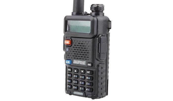 BaoFeng - VHF/UHF UV-5R HT 8W Duobander PTT Radio - 1800 mAh (для страйкбола) 19350 фото