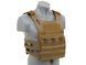 Легкий Jump Plate Carrier с аналогам баллистических пластин - Coyote Brown [Emerson] (для страйкбола) EM7344CB фото 5
