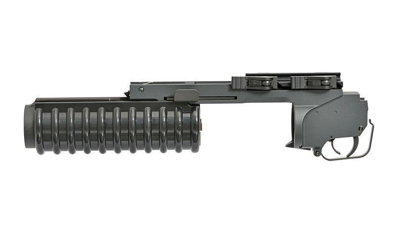 Модель американського гранатомета M203 CQB QD RIS 40 м [A&K] (для страйкболу) LDP-04 фото
