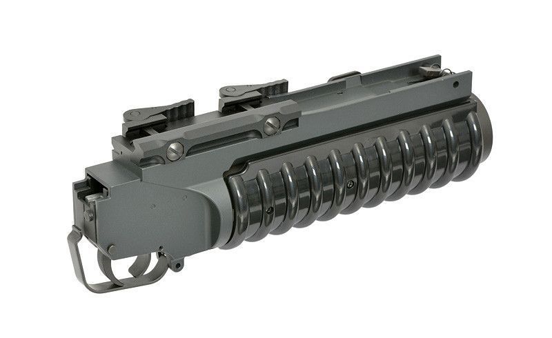 Модель американського гранатомета M203 CQB QD RIS 40 м [A&K] (для страйкболу) LDP-04 фото