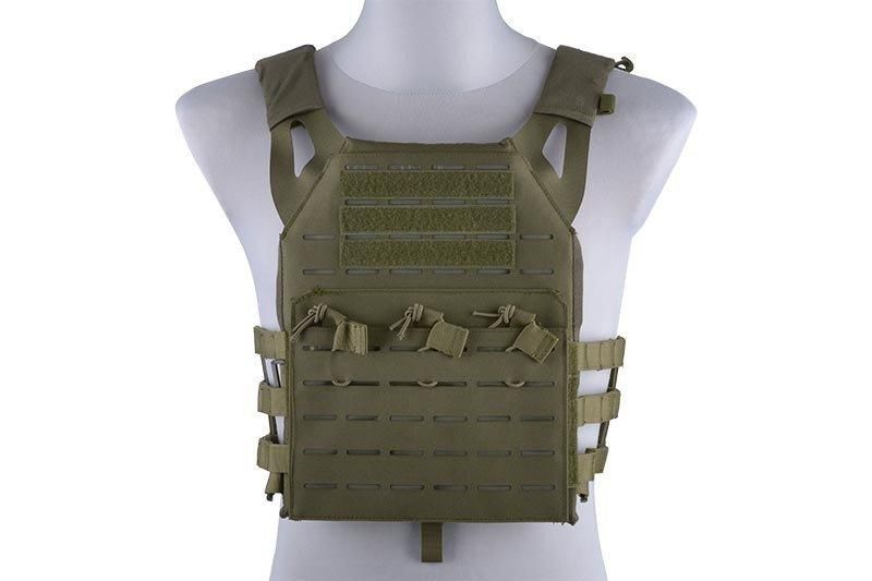 Жилет тактичний (розвантажувальний) типу Jump Laser-Cut - olive [GFC Tactical] (для страйкболу) GFT-18-018410 фото