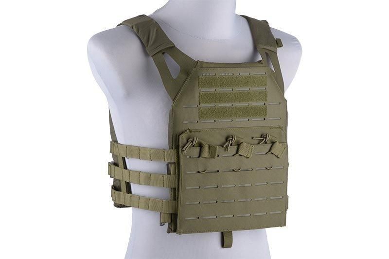 Жилет тактичний (розвантажувальний) типу Jump Laser-Cut - olive [GFC Tactical] (для страйкболу) GFT-18-018410 фото